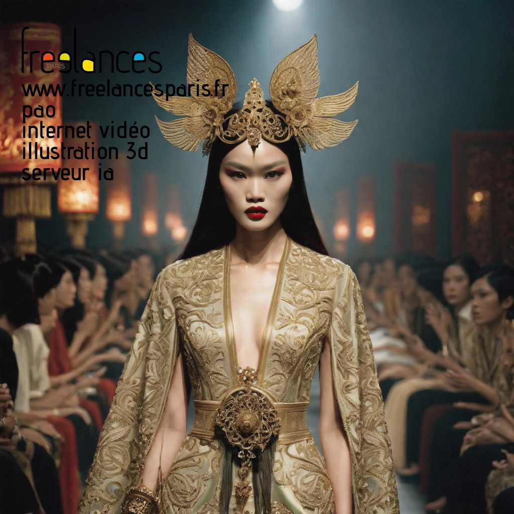 Pao mise en page internet vidéo illustration 3d serveur IA générative AI freelance paris studio de création magazines ldg3rcp0